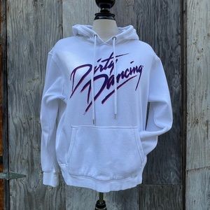 SOLD L.O.G.G. H&M Dirty Dancing Logo White Hoodie